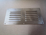 9-1/8" x 4-5/8" Stainless steel vent