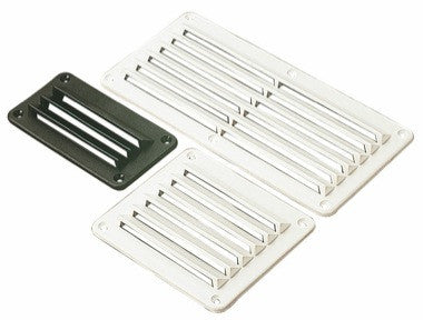 4-7/8" x 5-1/2" ABS vent, white