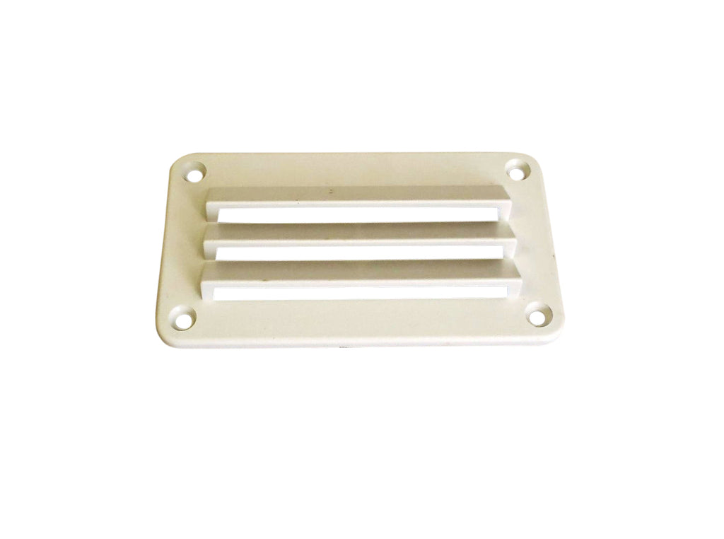 3" x 5-1/2" ABS vent, white