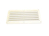 4-7/8" x 10-1/8" ABS vent, white