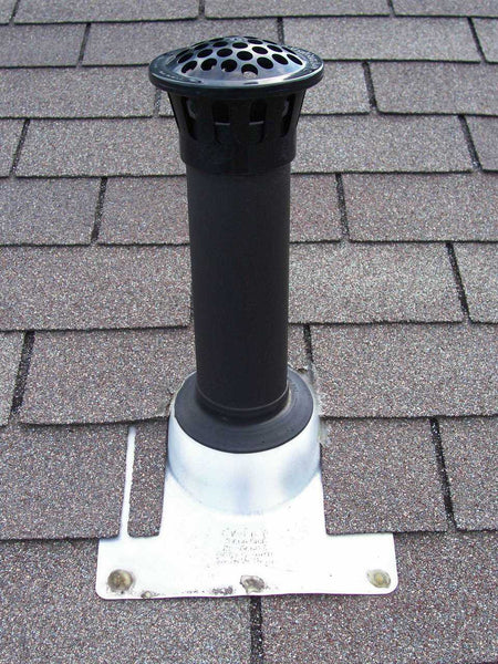 Vent Masters Store Vent Pipe Guard Black - Main Image