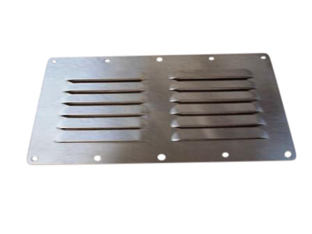 Sea-Dog Flat Round Louvered Vent/Drain Cover