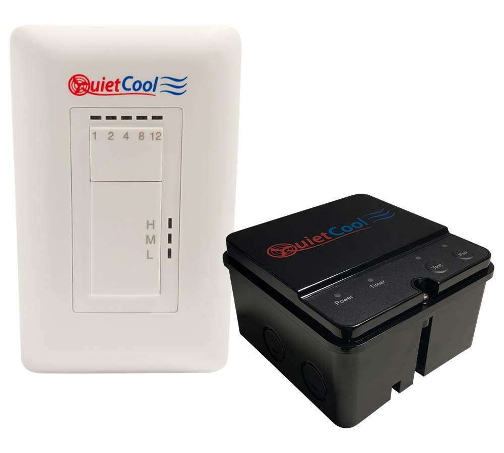 QuietCool 2 speed RF remote control with timer